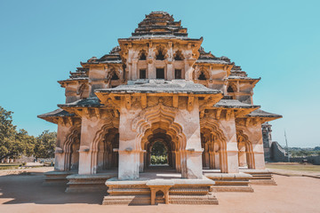 Lotus Mahal Tempel in Hampi Indien