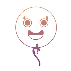 kawaii balloon icon