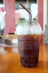 Ice black coffee