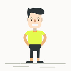 a very confident child