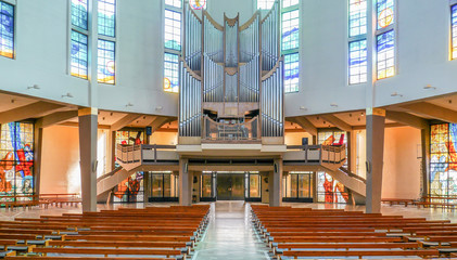organs in the church