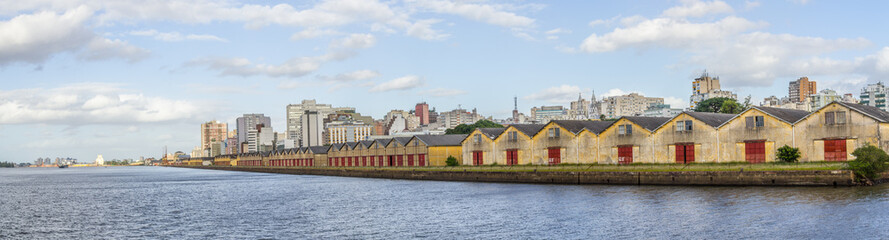 Gasometro, Cais Maua and Guaiba Lake, Porto Alegre