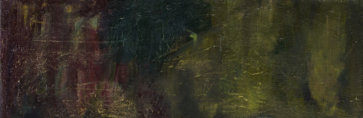 Oil painting, abstract
