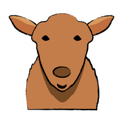 cartoon deer icon image