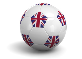 Obraz premium England Soccer Ball - 3D