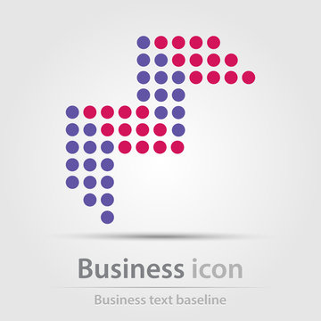 Originally created business icon