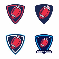 Rugby Logo, American Logo Sport