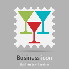 Originally created business icon