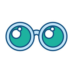round glasses icon