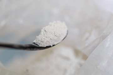   Culture chlorella for study in Lab.