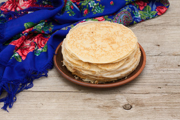 Maslenitsa pancakes