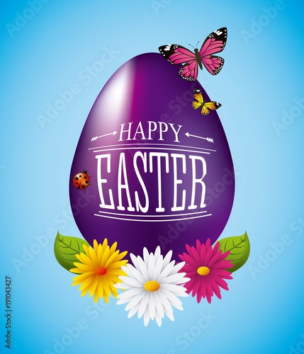 happy easter card