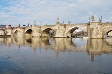 Würzburg, Alte Mainbrücke 