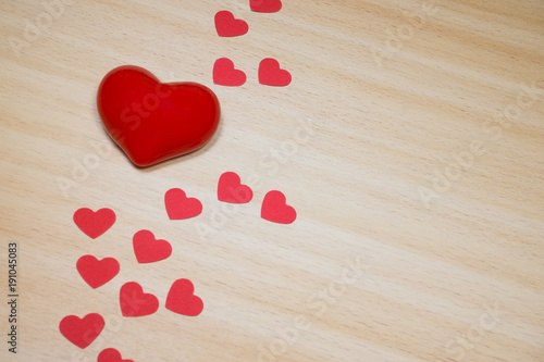 Decoration For Valentine S Day Hole Puncher Made Paper Shapes Of