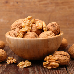 bowl of walnut