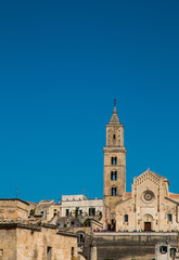 Fototapeta na wymiar Cathedral of Matera, southern Italy