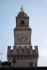 Vigevano bells tower. Lombardia, Italy