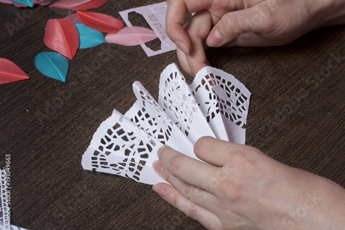 The Is Engaged In Making Greeting Cards At Home Using The Is Engaged In Making Greeting Cards At Home Using