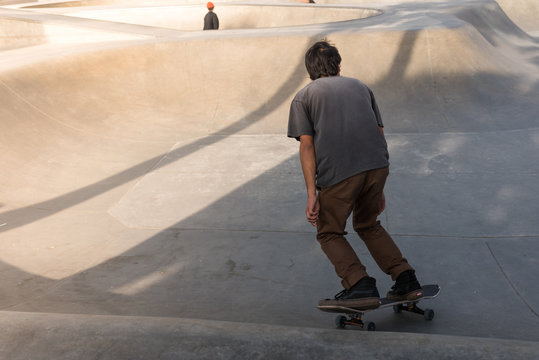 skate park in Venice Beach.