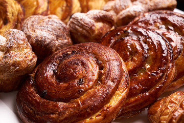 Assortment of french pastries
