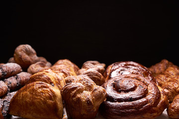 Assortment of french pastries