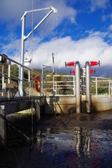 Naklejka premium Station d'épuration en France