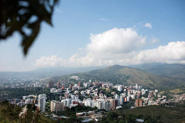 View over Cali, Colombia