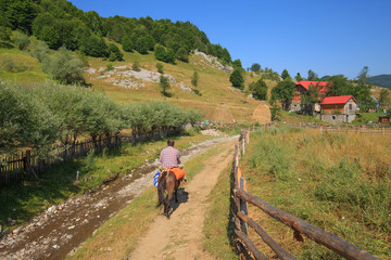 Alpes albanaises, près de Theth, Albanie