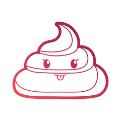 kawaii poop icon