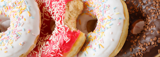 Sweet tasty donut