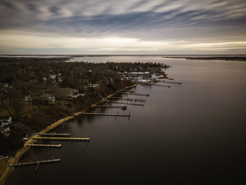 Aerial Of Toms River New Jersey