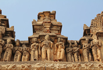 Fototapeta premium Hazara Rama Temple, Hampi, Karnataka, India