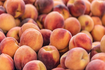 Fototapeta na wymiar texture of ripe sweet peaches