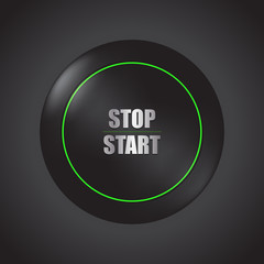 special stop-start engine button