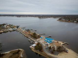 Aerial of Toms River New Jersey