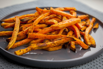 Healthy Homemade Baked Sweet Potato Fries