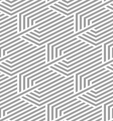 Vector seamless texture. Modern geometric background. Repeated pattern with rhombuses.