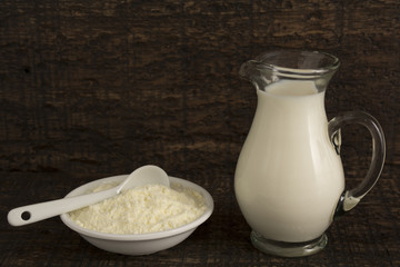 milk powder or dehydrated milk
