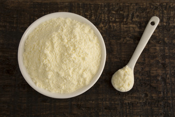 milk powder or dehydrated milk
