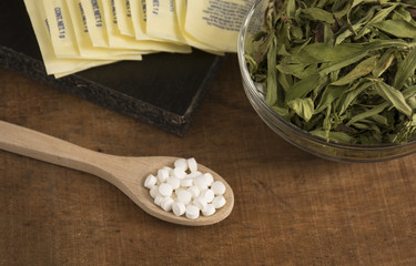 Stevia, sweetener - Stevia rebaudiana
