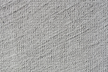 New gray plaster closeup