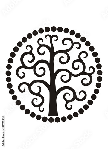 "Tree of life. Mandala." Stock image and royalty-free vector files on