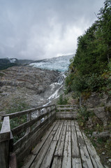 Fototapeta na wymiar Mirador del glaciar