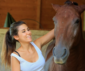 La ragazza con il cavallo