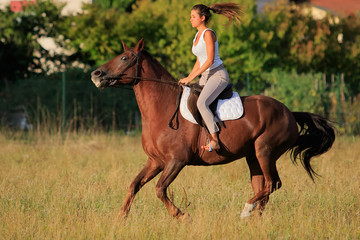 La ragazza con il cavallo