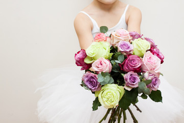 Obraz na płótnie Canvas bouquet of rose flowers
