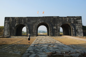 Ho citadel in Vietnam,Thanh Hoa