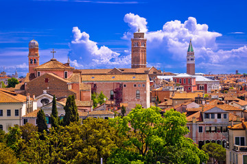 Skyline and rooftops of Venice
