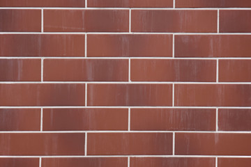 red brickwork texture