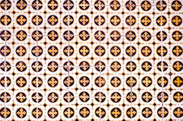 old colorful tile (azulezhu).